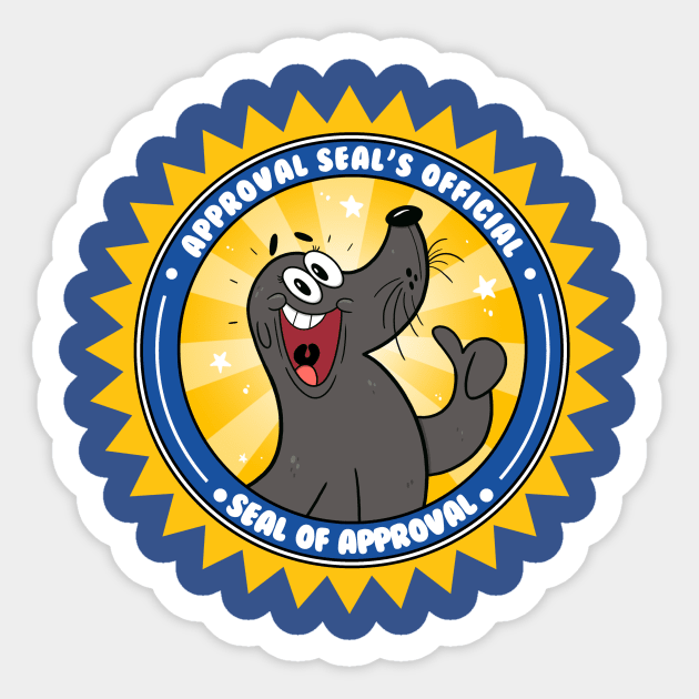 Seal of Approval Sticker by willvguy